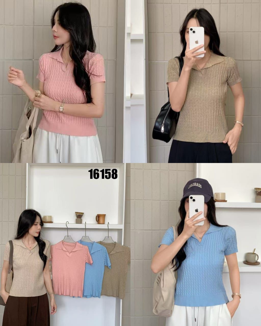 A45 Kerah Kepang Tanic